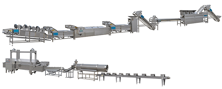 fresh photo chips process line