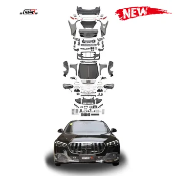 GBT New W221 to W223 Maybach Conversion Kit for Mercedes-Benz S-Class Facelift Bumper and Headlight