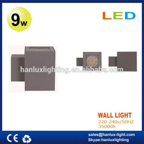 9W CE RoHS Wall lighting