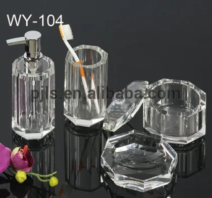 top grade k9 crystal bathroom sanitary ware products