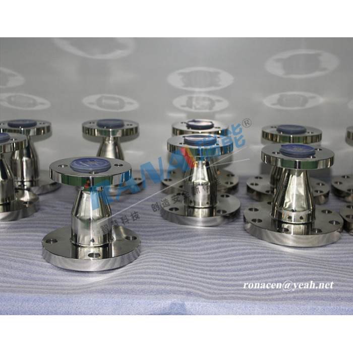 Трубны рэдуктар з падшэўкай PTFE/PFA