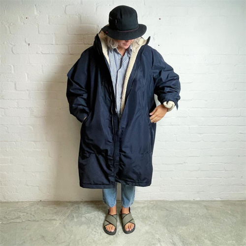Waterproof Changing Robe adult hooded waterproof dry changing robe outdoor jacket Supplier