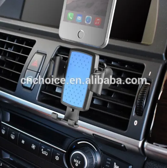 Car Mount Air Vent Car Phone Holder With Release Button Armor Cradle Car Holder for Smartphone iPhone 7 Plus