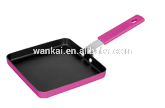 2015 pink aluminum grill pan aluminum non-stick coating grill pan
