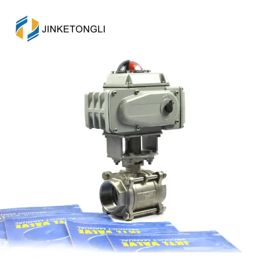 JKTLEB123 electronic natural gas isolation ball valve