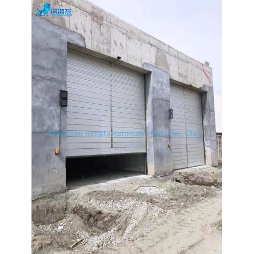 I-automatic aluminium Spiral High Rolling Door