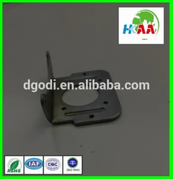 Steel steel L shaped Metal brackets with zinc plating