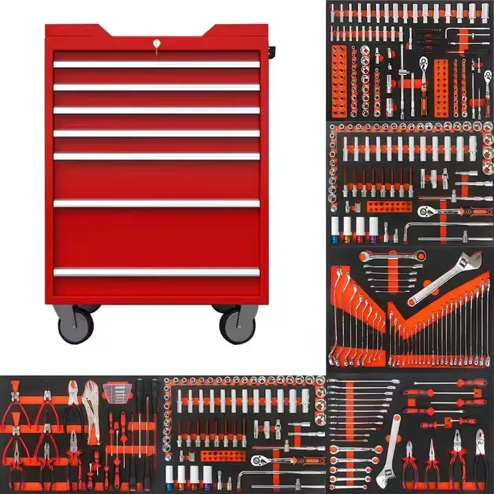 7 Drawers Heavy Duty Tool Chest Storage Cabinet for Garage Workshop