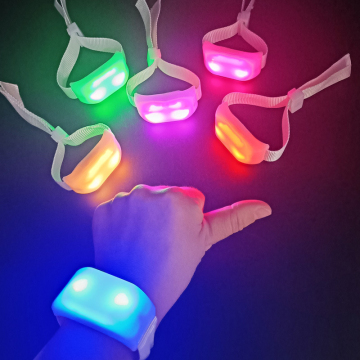Customized LED Wristbands with Remote Control for Party and Concert Lighting