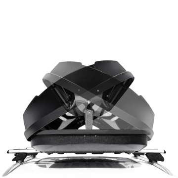 Car Roof Cargo Box - 620L Capacity, ABS Material, Heavy Duty, Available in Black, Silver, and White: Ideal for Travel in America, Australia, and Europe