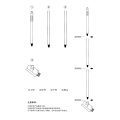 Floor Cleaning Brush Grout Brush With Long Handle