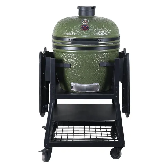 SEB KAMADO 22 inch Bbq Grills Outdoor Charcoal Heavy Duty Griller Barbecu Charcoal Kamado Grill