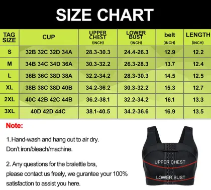 Post Surgical Compression Bra for Breast Augmentation and Body Shaping