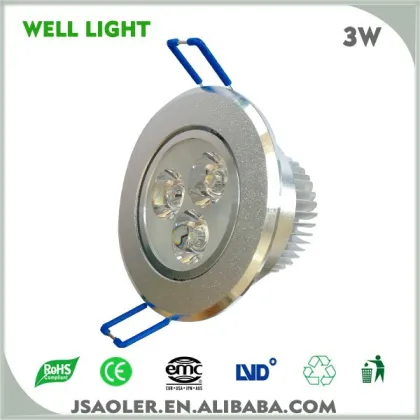rechargeable led lights led work lights 5W roundness ceiling lights