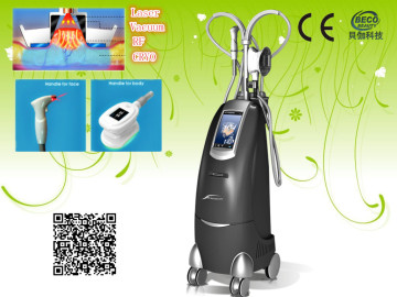 Laser+Vacuum RF+Cryolipolysis Body Slimming Beauty Machine (CRV6)