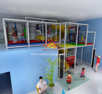 الأطفال الترفيه تصميم معدات اللعب في الأماكن المغلقة