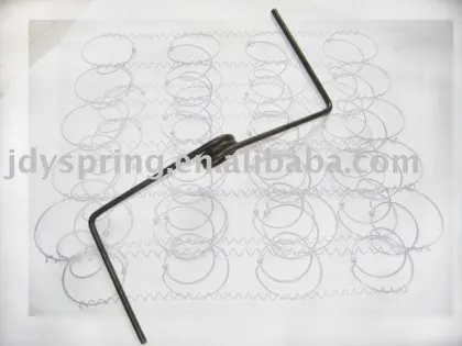 Z edge support spring used in mattress spring