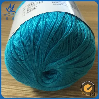 Cheap 100% cotton yarn crochet dyed yarn cotton