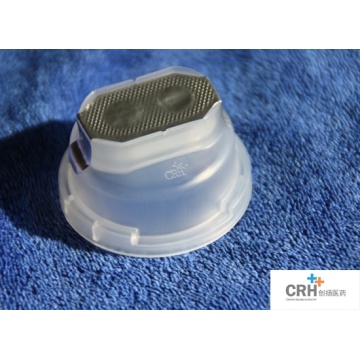 Pharmaceutical IV solution bottle Euro cap