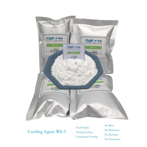 CAS 51115-67-4 Kelas Makanan WS-23 Agen Pendingin Bubuk Putih