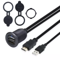 Aux Car Mount Flush Cable Extension