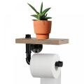 Wall Mounted Industrial Toilet Paper Holders for Bathroom