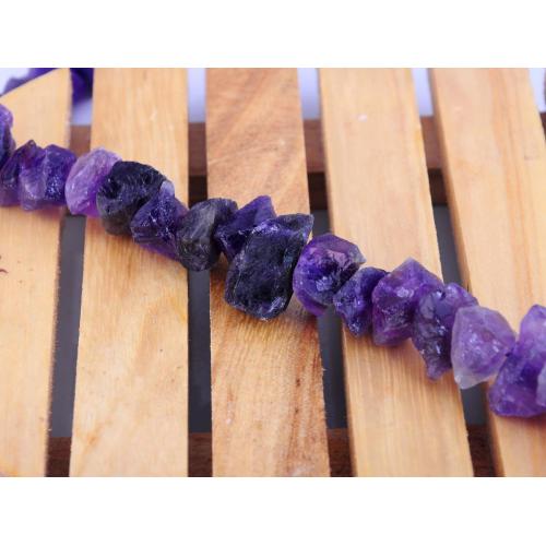 Natural Rough Raw Amethyst Beads