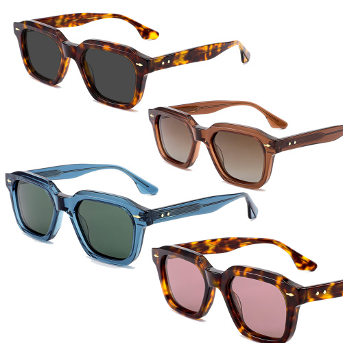Custom Vintage Geometric Acetate Optical Frames&Sunglasses