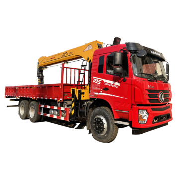 Dongfeng D3S 6x4 14-Ton 5-Section Boom Crane Truck: Ideal for Road Construction, Rescue Operations & Lifting Tasks