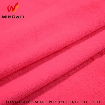 Warp knitted polyester tear-resistant velour fabric for car upholstery