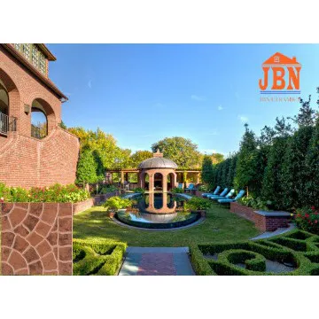 Ceramic tile as exterior outdoor floor tile (4A305)