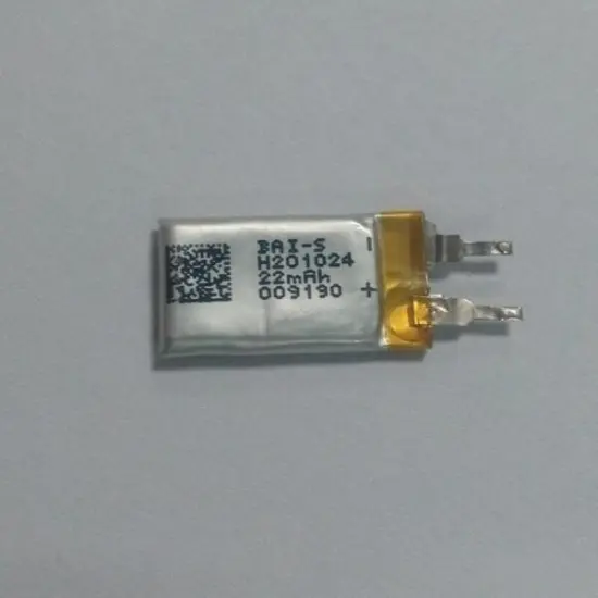 Ultra thin lipo battery 201024 3.7V 24mAh lithium battery for bluetooth