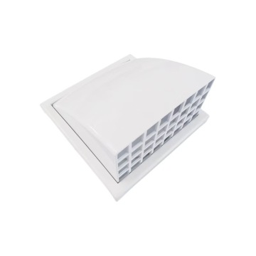 Évent d'échappement de couverture de pluie de mur extérieur d'abs