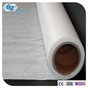 parallel lapping 70% viscose 30% polyester spunlace nonwoven fabric for wet wipes raw material