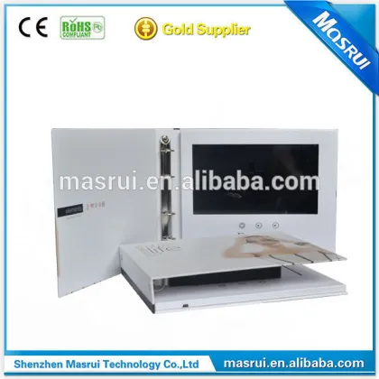 Android Brand new promotional lcd video brochure card module with WIFI