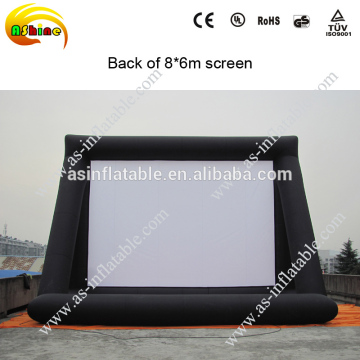 outdoor open air screen inflatable movie tv screen for sale