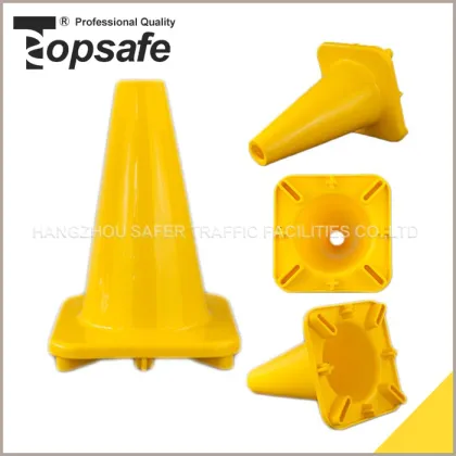 S-1230 30cm Solid Orange PVC Traffic Cone