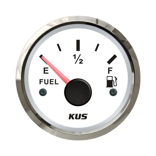 KUS Oil Fuel Level Gauge Meter 0-190ohm 52MM 12/24V for Caravan RV Marine