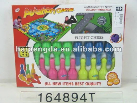 Flight Game Carpet Toys With Bowlings