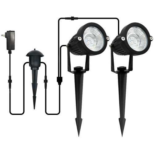 Pencahayaan Lansekap Berwarna -warni Stand Spotlight Pond Outdoor