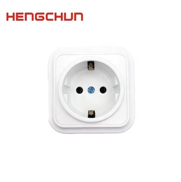 Russia 2019 German Schuko Socket Without Child Protection Door D-04