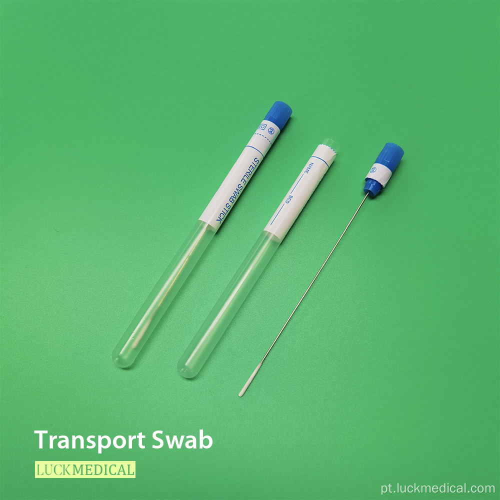 Amostragem de swab de transporte com tubo CE