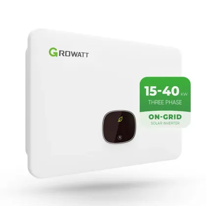 Growatt On-Grid Solar Inverter 15kW-40kW for Solar Systems