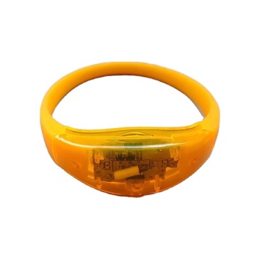 Custom Logo Multi-Light Color Party Supplies: Luminous Silicone Mini LED Wristband