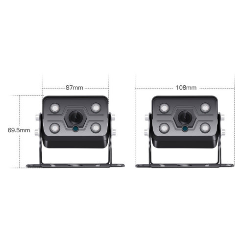 5 inch Car Rear View Reversing Camera Kit Reverse Backup Camera Wireless