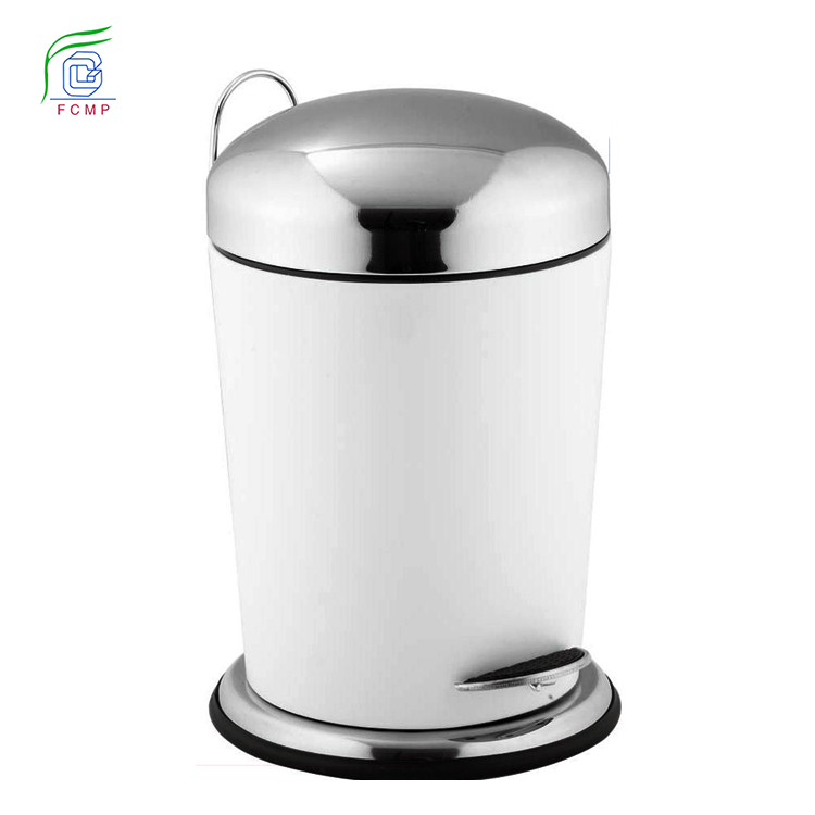 Coniform Shape Trash Can with Dome Lid