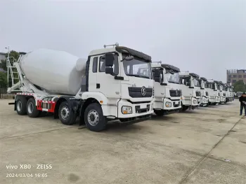 12m3 SHACMAN Concrete Mixer Truck