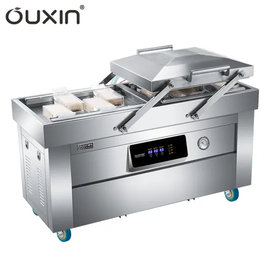 Ox-400 Exceptional Double Chamber Vacuum Packing Machine for French Fries and Rice Grains