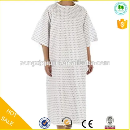 2015 High Quality Patient Gown, Hospital Gown, Hospital Clothing Patient Gown