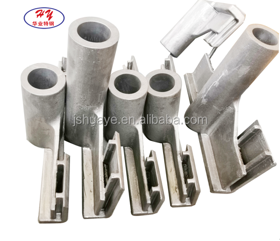 Stainless steel long C-Type precision casting guide rail for heat treatment industry